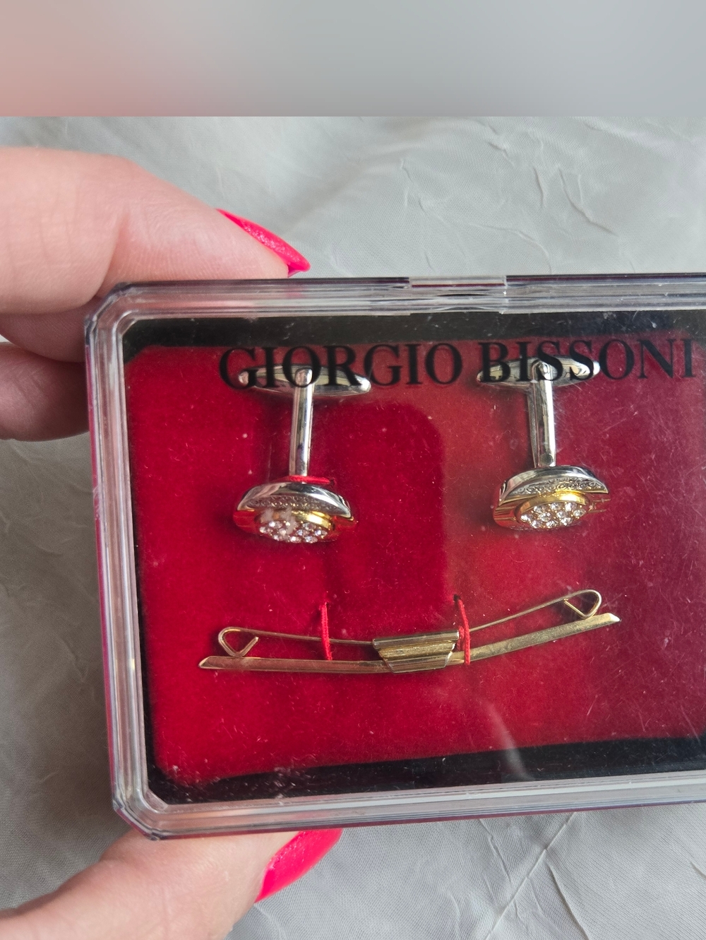 Giorgio Bissoni Cufflinks Set